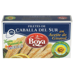 FILETES DE CABALLA EN ACEITE VEGETAL LATA RR-90